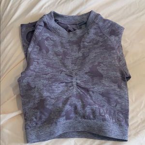 Gymshark camo long sleeve